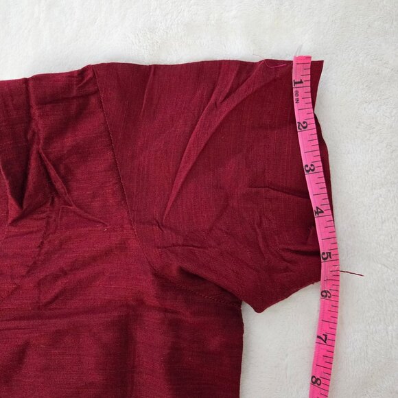 NEW Maroon And Yellow Patiala Suit NEGOTIABLE - Picture 5 of 6